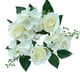 thumbnail image 2 of Anillos de rosas artificiales para velas, anillos para candelabros, decoración festiva para bodas, decoraciones con velas, centros de mesa, decoraciones para mesas de fiesta, rosas, 2 of 9