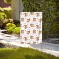 thumbnail image 2 of Sigee Squirrel Giving A Gift for Live Happy Decorative Small Garden Flag,Double Sided Yard Flags Holiday Garden Flags for All Seasons, 2 of 9