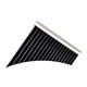 thumbnail image 1 of Flauta de Pan de 18 tubos en Do Mayor, fabricada en ABS resistente, incluye boquilla y disponible en color negro, ideal para músicos de nivel intermedio., 1 of 6