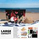thumbnail image 5 of Fotbe Love Gnomes Bolsa de Viaje para Playa - Resistente al Agua, Bolsa Tote de Gran Capacidad y Ligera con 7 Bolsillos para Mujeres y Hombres, 5 of 7