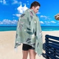thumbnail image 5 of Dreamtimes Branches Berries and Leave Beach Towel Quick Dry Absorbent Bath Towels Sandproof Lightweight Towel for Gym Yoga Sports Swimming 31x71in, 5 of 7