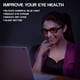 ENHANCE Battle Lens Blue Light Blocking Glasses - Computer Screen Glasses , Anti Blue Light , Anti Glare - Gaming Glasses Eye Strain Relief , Ultra Durable Design and Blue Screen Filter Eyewear - image 7 of 9