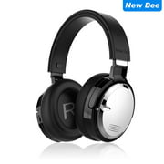 New Bee Active Noise Cancelling Wireless Headphones with Microphone, Bluetooth 5.0 Over-Ear Headphone, 65 Hours of Listening Time