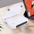 thumbnail image 3 of CD Player, Portable Home CD Music Player, CD Player for Phone Tablet Laptop, with Wired Headphones Portable  5.3 USB Rechargeable 2000mah for CD R CD RW MP3 WMA, 3 of 7