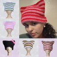 thumbnail image 4 of ZPAQI Winter Knitted Hat for Men Windproof Handmade Cold Weather Skiing Riding Hat, 4 of 21
