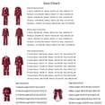 thumbnail image 2 of FOCUSNORM Christmas Family Matching Pajamas Long Sleeve Pj Set  Festival Party Sleepwear with Button, 2 of 8