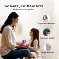 thumbnail image 3 of Pink Mini Cremation Urn For Human Ashes Adult Male Dad - Purple Small Urns For Human Ashes Women Keepsake 3 Inch - Miniature Urns For Man And Female, 3 of 7