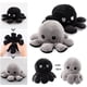 thumbnail image 5 of Pulpo de peluche reversible, juguete de peluche de estado de ánimo reversible, lindos juguetes de peluche de pulpo reversible, muñeca de peluche de pulpo reversible suave, juguetes creativos para niños amigos familia (colorido) Rojo Verde, 5 of 5