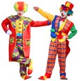 thumbnail image 5 of Disfraz de payaso cónico para hombre, conjunto de payaso para fiesta de Cosplay, Carnaval, variedad, espectáculo, navidad, 5 of 5