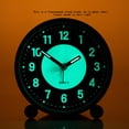 thumbnail image 2 of Matsuzay Reloj de noche silencioso que brilla en la oscuridad y alarma silenciosa. Reloj despertador silencioso que brilla en la oscuridad y Decoración del hogar do, 2 of 6
