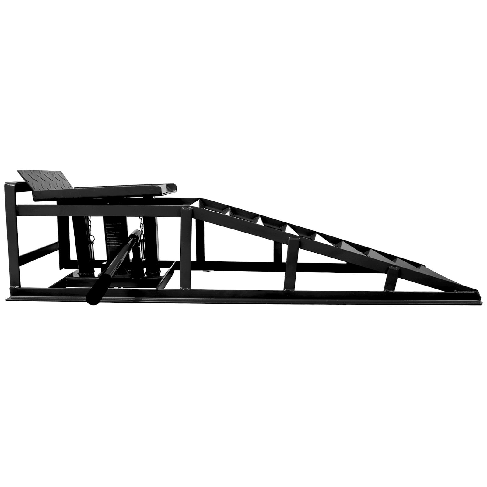 2 Pack Auto Car Truck Service Ramps Lifts, Garage Car Lift Hydraulic Ramps Black 5 Ton,Automotive Hydraulic Lift Repair Frame Lift