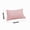Pink, variant on Bed Pillow Covers Queen Size Pillow Cases,Solid Color Microfiber Pillow Shams,Breathable Washable Polyester Pillow Towel,Hotel Grade Soft and Comfortable Weave Pillowcases