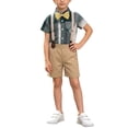 thumbnail image 7 of LvhaoGJOB Little Kids Boys 2-Piece Outfit Set - Multi-Pocket, 7 of 7