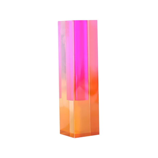 Florero Organizador de Arreglos Florales Perfecl Jarrón de Resina Naranja Rosa