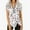 White womens blouses and tops dressy, variant on Wycnly Womens Blouses and Tops Dressy Going out Casual Quarter Zipper Irregular Hem Tunic Shirts Summer Floral V-Neck Short Sleeve Cute Tees Tops White s