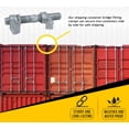 thumbnail image 3 of SEA RAIL Shipping Container Bridge Fittings Clamp- 260 mm Clamp, Brand New, 3 of 9