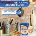 thumbnail image 3 of Wellbee's Almond Flour, Extra Fine, Gluten Free, Low Carb, All Purpose, 2 lbs, 3 of 6