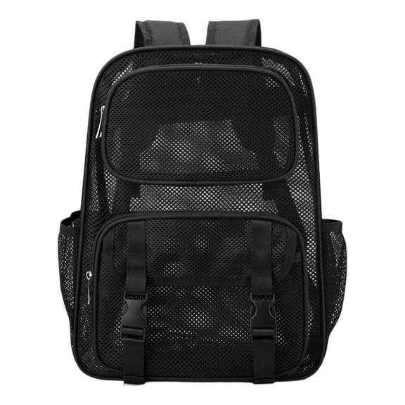 Fgnfyis School Backpack for Girls Breathable Mesh Gym Lightweight Comfortable Daily College Rucksack with Ventilated Padded Straps Kids Backpack Black