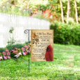 thumbnail image 7 of Shmbada Cardinal Memorial Garden Flag 12x18 Inch Double Sided, A Letter From Heaven Commemorate Cemetery Grave Yard Outdoor Decoration, 7 of 7