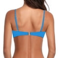 thumbnail image 2 of Bandeau Bikini Top for Women - Strapless Swimsuit with Detachable Straps, Back Hook, Removable Pads, 3-Way Wear, Sizes XXS-XXL, Nylon-Spandex, 2 of 5