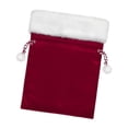 thumbnail image 1 of Bolsa de regalo con cordón para Navidad, suministros para fiestas, bolsa organizadora para saco de Papá Noel Rojo 50x70cm, 1 of 7