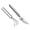 two piece set, variant on Compact gardensing Rakes With Ergonomic Handle Ideal For Potting Soil Aeration
