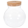 thumbnail image 4 of Fish Tank Glass Bottle Practical Glass Ecological Bottle with LED Light, 4 of 8