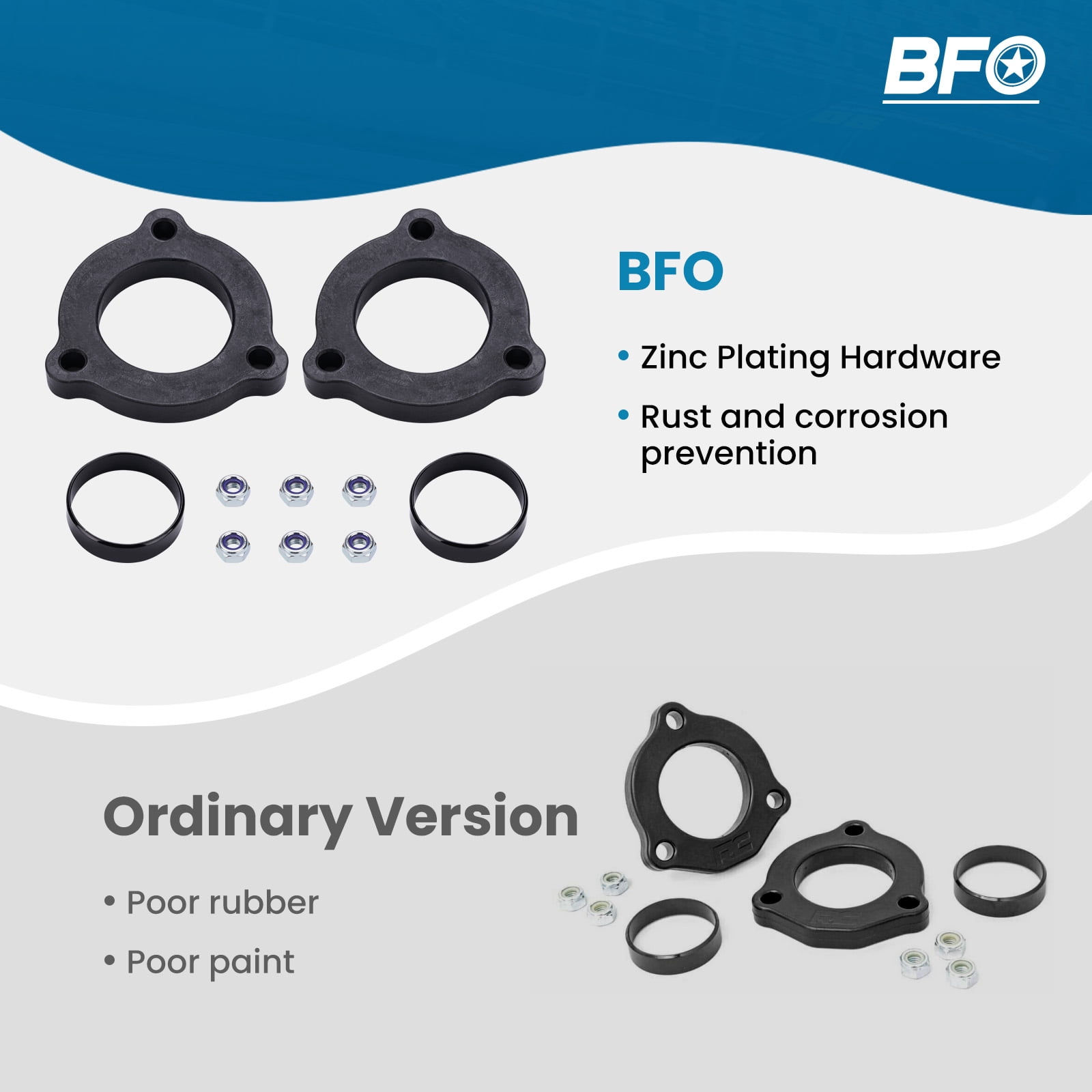 BFO 2" Leveling Lift Kit for GMC Canyon for Chevy Colorado 2WD 4WD 2015-2022