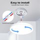 thumbnail image 5 of LED-taklampa, taklampa, taklampa LED 24W, 6500K, 2000LM, IP44 vattentät rund modern enkel vit badrumslampa för källarlampa Ø30cm, 5 of 5