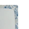 thumbnail image 3 of Ambesonne Forest Fitted Sheet, Old School Floral Pattern, King Size, Eggshell Violet Blue, 3 of 5