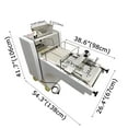 thumbnail image 2 of Dough Toast Bread Shaping Machine Commercial Fully Automatic Moulder 110V 750W, 2 of 10