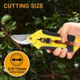 thumbnail image 6 of TACILIP Garden Pruning Shears Stainless Steel Blades Handheld Pruners Save Effort Easy To Work Pulley Lever -pruners Bypass Pruning Shears for Your Garden Garden Tools, Gifts for Her, 6 of 6
