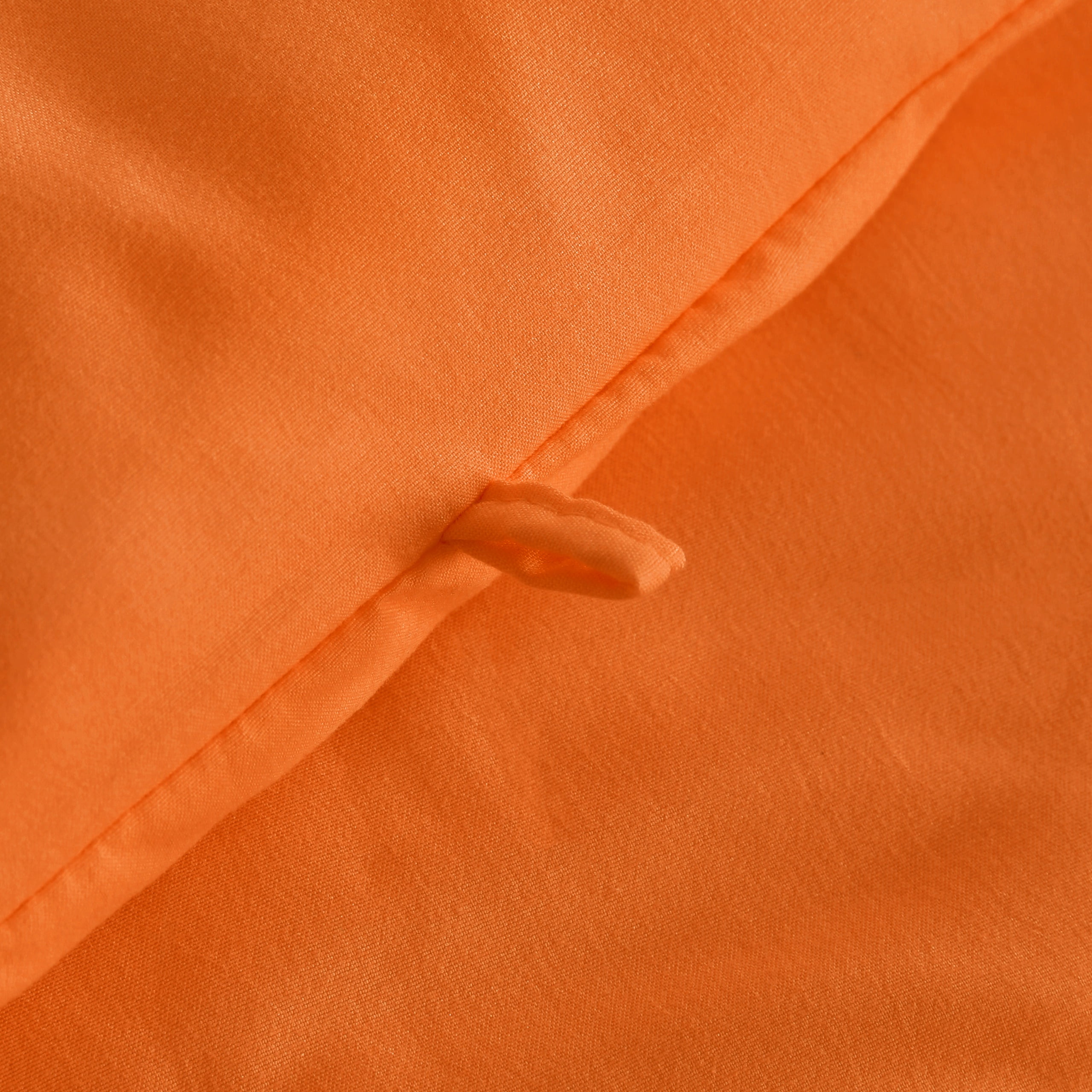 Ntbay 5 Piece Twin Bedding Comforter Set, Ultra Soft and Breathable Bed in a Bag, Includes Quilted Comforter, Fitted Sheet, Flat Top Sheet, 2 Envelope Pillowcases, Orange