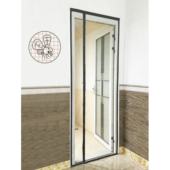 Automatically turn off Mosquito net screen for door curtain,summer anti mosquito net, mosquito door net with magnet custom size