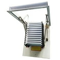 thumbnail image 4 of Pull Down Attic Ceiling Ladder Ceiling Mounted Loft Stairs 12 Steps 27.56''*39.37'' 27.56" * 35.43" Opening Size 9.84ft Max Height, 4 of 17