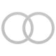 thumbnail image 1 of Anillo Adhesivo Magnético Uxcell, Kit de Conversión de Carga Inalámbrica Magnética de Anillo Adaptador Magnético Universal de 2 Piezas para Funda de Teléfono Móvil Cargador Inalámbrico (Plata), 1 of 7