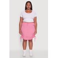 thumbnail image 2 of Womens Plus Size Toggle Drawstring Waist Midi Skirt, 2 of 5