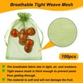 thumbnail image 3 of Kedshhgu 200 Pcs Fruit Protection Bags, Protecting Vegetables and Fruits from Birds and Pests, Reusable Fruit Netting Bags for Fruit Trees, Fruit Bags Gift Bags, 3 of 6