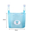 thumbnail image 6 of D-GROEE Bath Toy Organizer Set, 3pcs Strong Storage Mesh Bags - Easy Storage of Bath Toys and Other Bathroom Items, 6 of 7