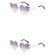 thumbnail image 4 of Guardurnaity PC Metal Frame Love Heart Gafas de sol para el próximo cumpleaños Bash Gafas de sol para hombre Gafas de sol para mujer C17 1 C17 1 2Conjunto, 4 of 6