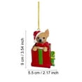 thumbnail image 3 of Christmas Tree Dog Ornament Pendants Festive Christmas Tree Decorations Holiday Celebrations With Bows Beautiful Seasonal And Classic Family Holiday Decorations, 3 of 9