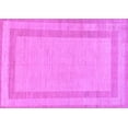 thumbnail image 1 of Ahgly Company Indoor Rectangle Solid Purple Modern Area Rugs, 6' x 9', 1 of 4