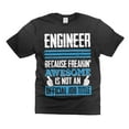 thumbnail image 2 of Mens Engineer shirt Engineer Job Title Shirt Engineer Dad Shirt Father's Day Gift Dad Birthday Gift (Medium Navy Blue), 2 of 6