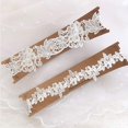 thumbnail image 4 of Liga nupcial Boda occidental Liguero de novia Flor de encaje Decoración de pie nupcial Adornos florales Diseño de lazo y encaje Liga elástica Favor de boda Novia para ser fiesta Noche Sincero  Hogar, 4 of 8