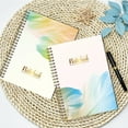 thumbnail image 3 of Tool Series Feather Pattern Decorated Daily Journal A5 English Coil Bound Notebook With Lined Design For Homework And Notes, 3 of 6