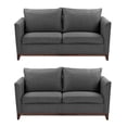 thumbnail image 1 of Sala 2-2 TRINITY Oslo 2 Piezas (Love Seat, Love Seat) Gris Acero Para Sala, 1 of 8
