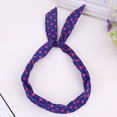 Caihaooo Paisley Rockabilly Wired Headband Polka Dot Tartan Retro Scarf ...