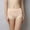 Beige, variant on HUPOM Cotton Underwear For Women Womens Silk Underwear High waist Comfort Waist Solid Period Beige 3XL