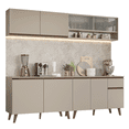 thumbnail image 1 of Cocina Integral Completa Modular Madesa Nice 240cm Crema, 1 of 6