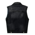 thumbnail image 4 of YM YOUMU Women Denim Vest Button Up Sleeveless Jean Jacket Punk Denim Waistcoat Tops, 4 of 5